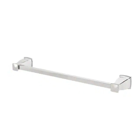 MOEN Hensley 24 in. Towel Bar with Press and Mark in Chrome - Free Shipping - Picture 1 of 6